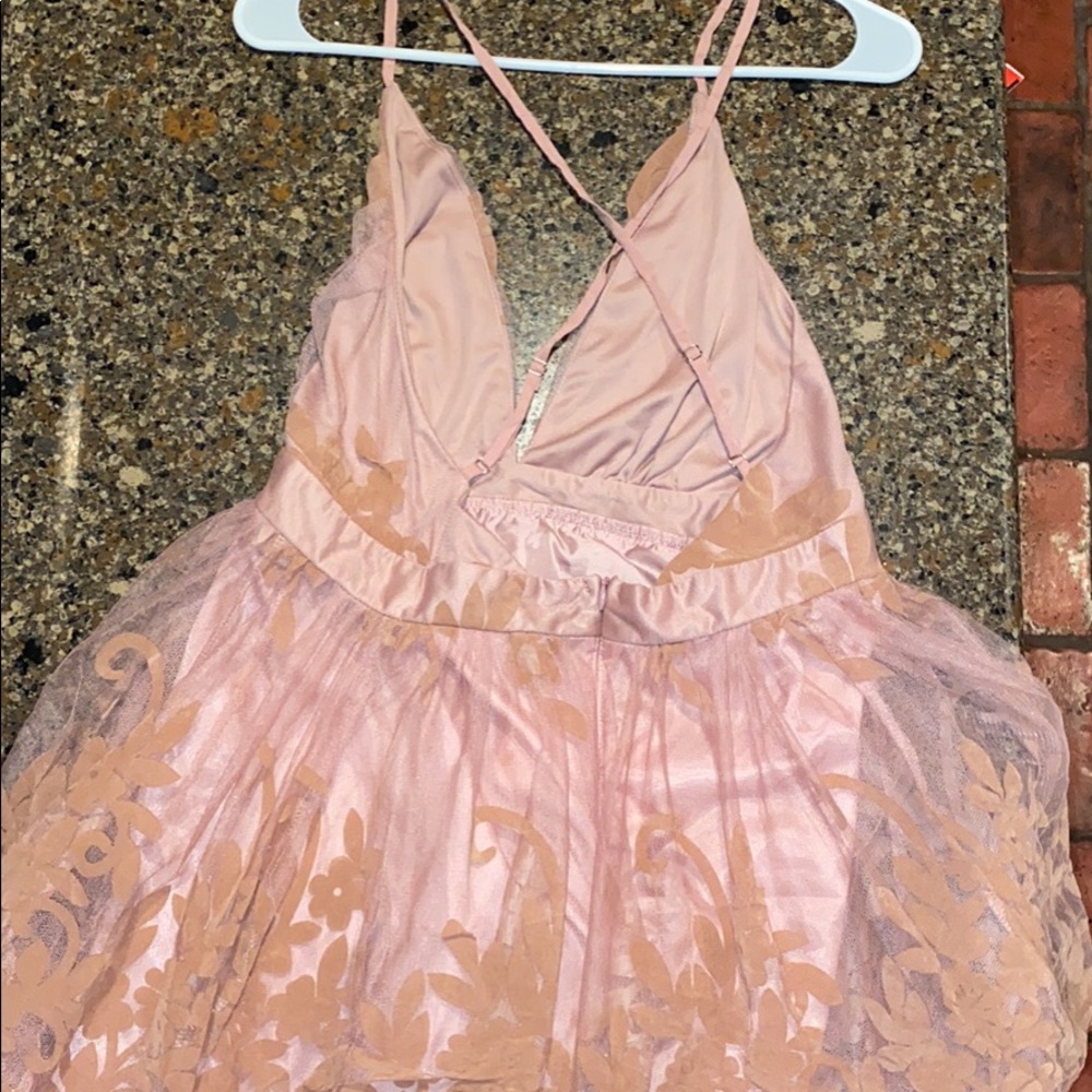 Pink dress